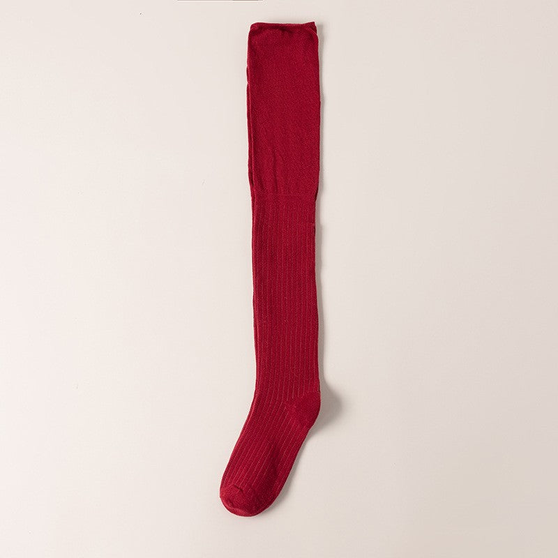 Arwen Over-Knee Cotton Socks