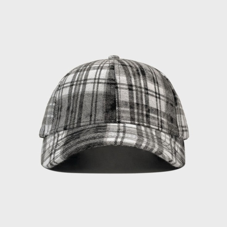 Eira Plaid Retro Baseball Cap