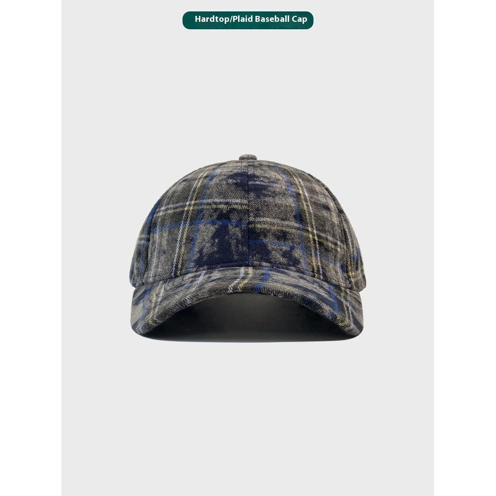 Eira Plaid Retro Baseball Cap