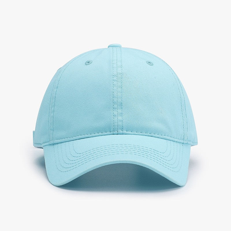 Elara Classic Cotton Peaked Cap