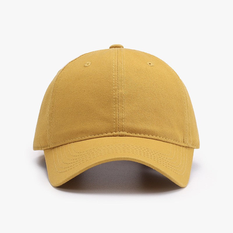 Elara Classic Cotton Peaked Cap