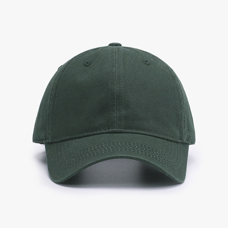 Elara Classic Cotton Peaked Cap