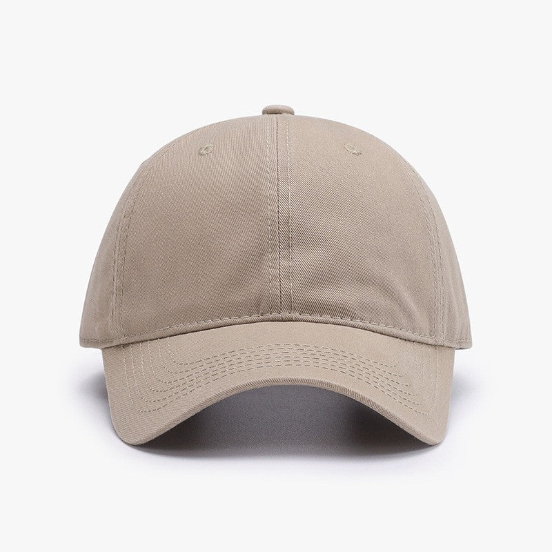 Elara Classic Cotton Peaked Cap
