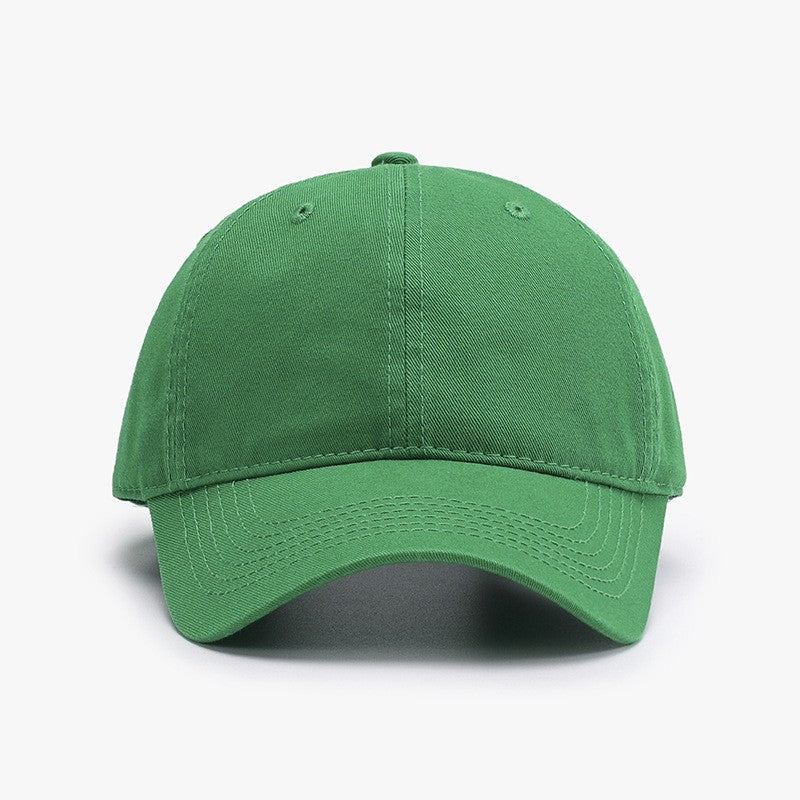 Elara Classic Cotton Peaked Cap