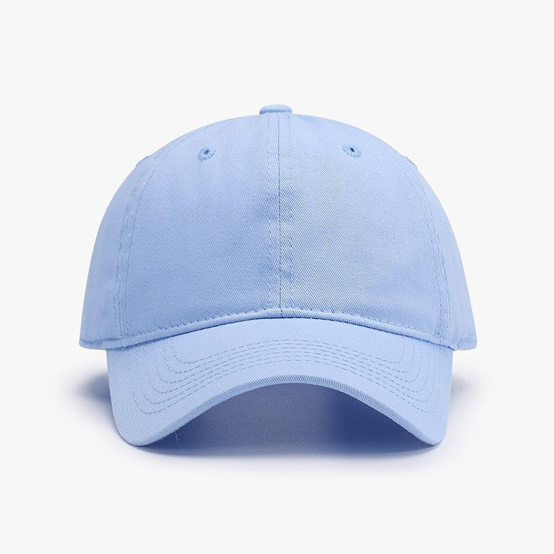 Elara Classic Cotton Peaked Cap