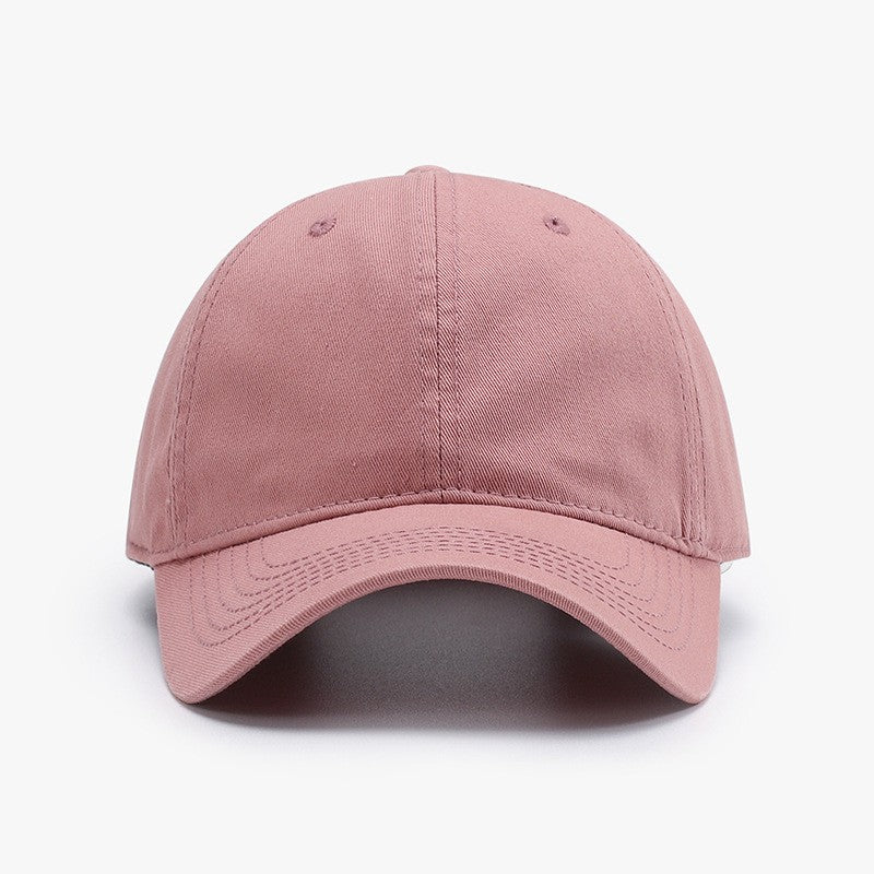 Elara Classic Cotton Peaked Cap