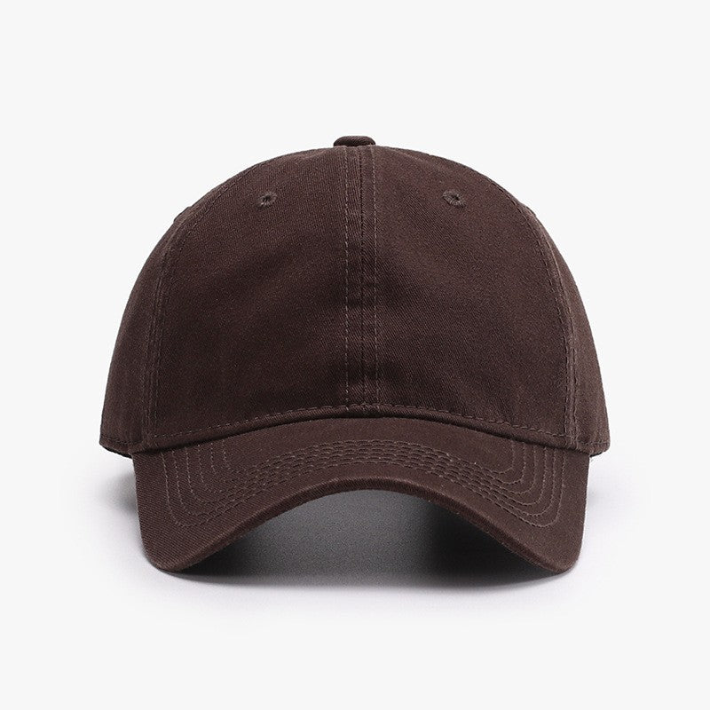 Elara Classic Cotton Peaked Cap