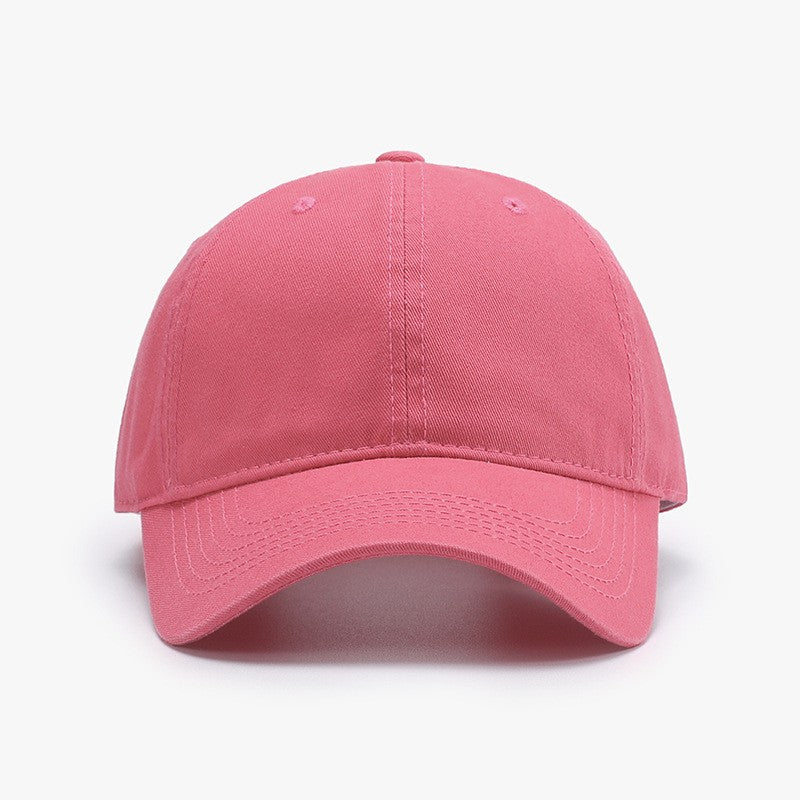 Elara Classic Cotton Peaked Cap
