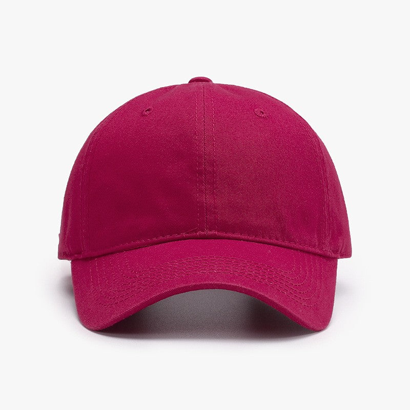 Elara Classic Cotton Peaked Cap