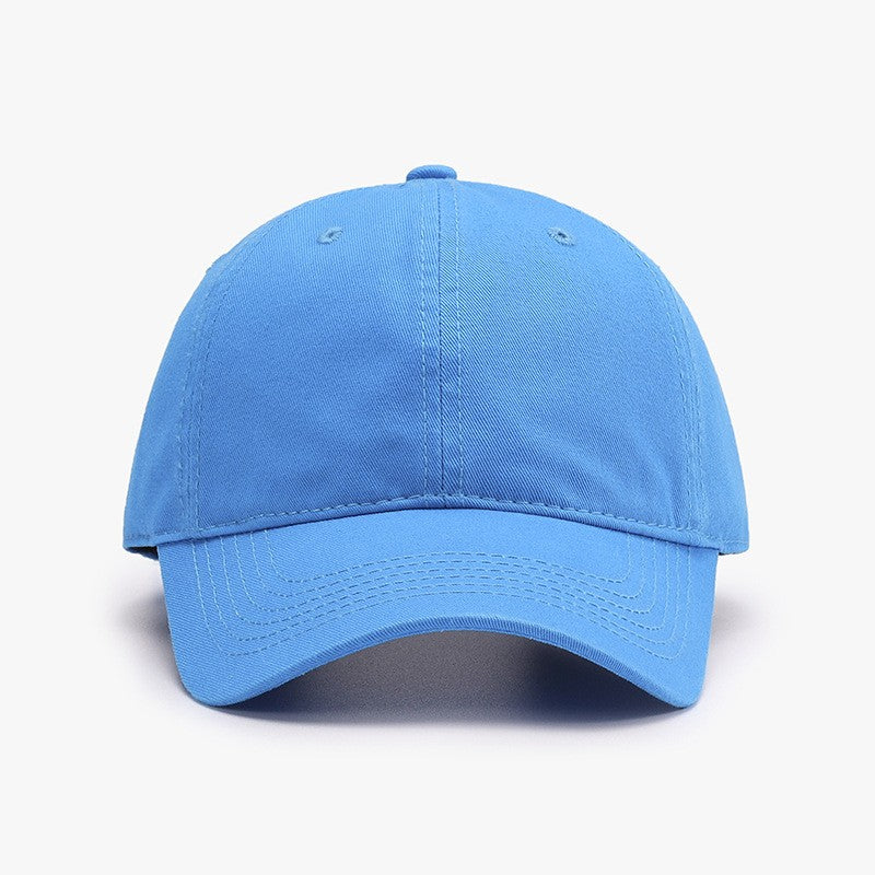 Elara Classic Cotton Peaked Cap