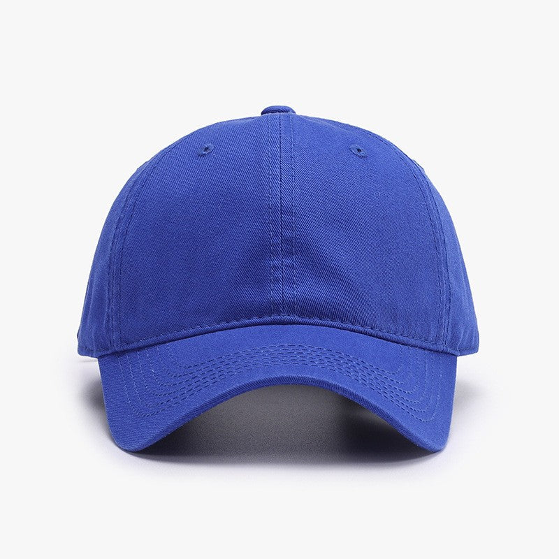 Elara Classic Cotton Peaked Cap
