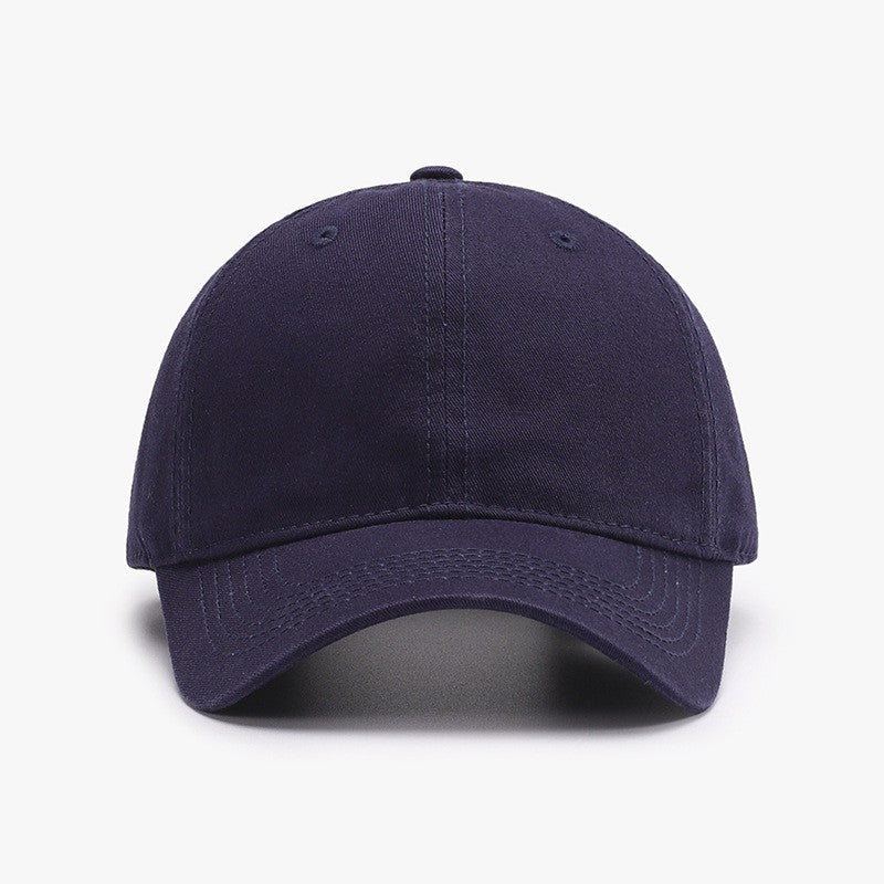 Elara Classic Cotton Peaked Cap
