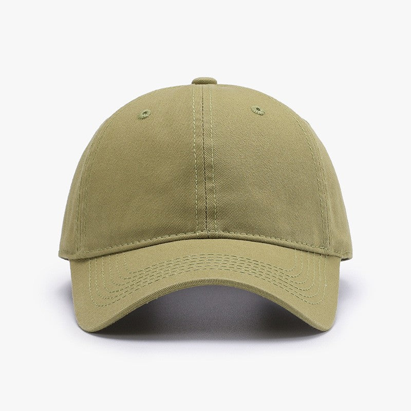 Elara Classic Cotton Peaked Cap