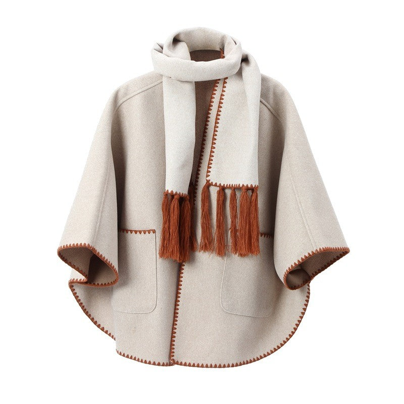 HavenCamel Pocket Shawl Scarf