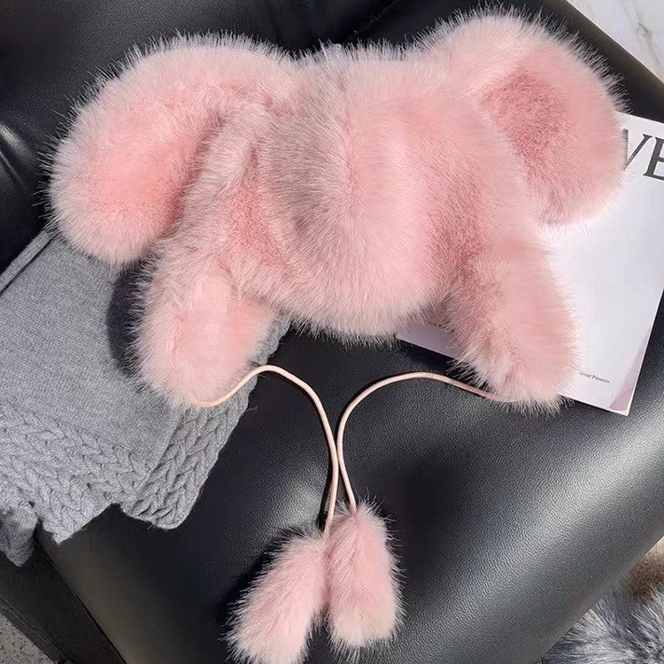 Liora Plush Bunny Bonnet