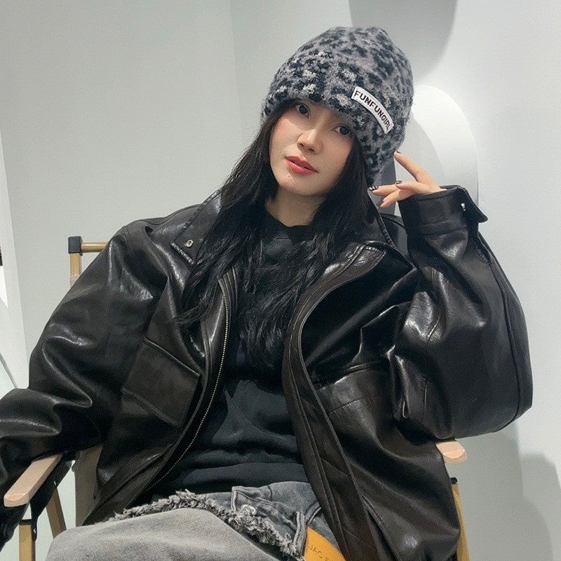 Lyra Jacquard Knit Winter Hat