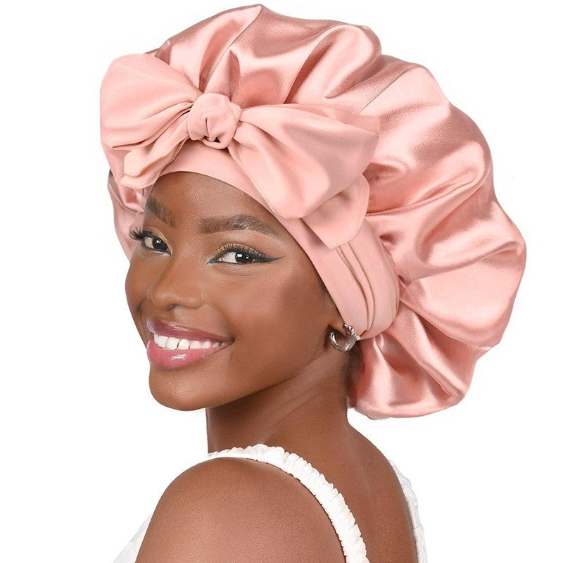 Noelle Satin Sleep Bonnet