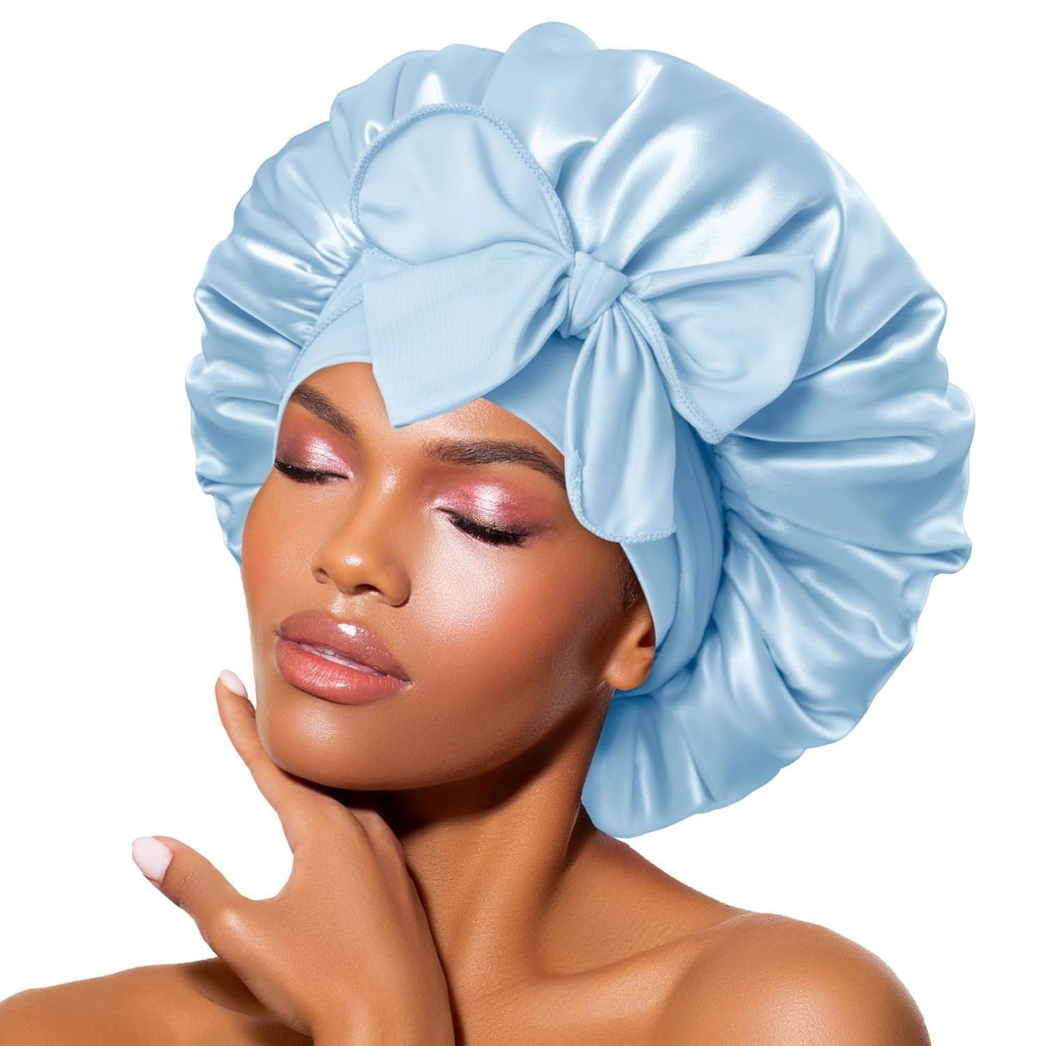 Noelle Satin Sleep Bonnet