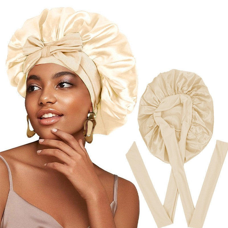 Noelle Satin Sleep Bonnet
